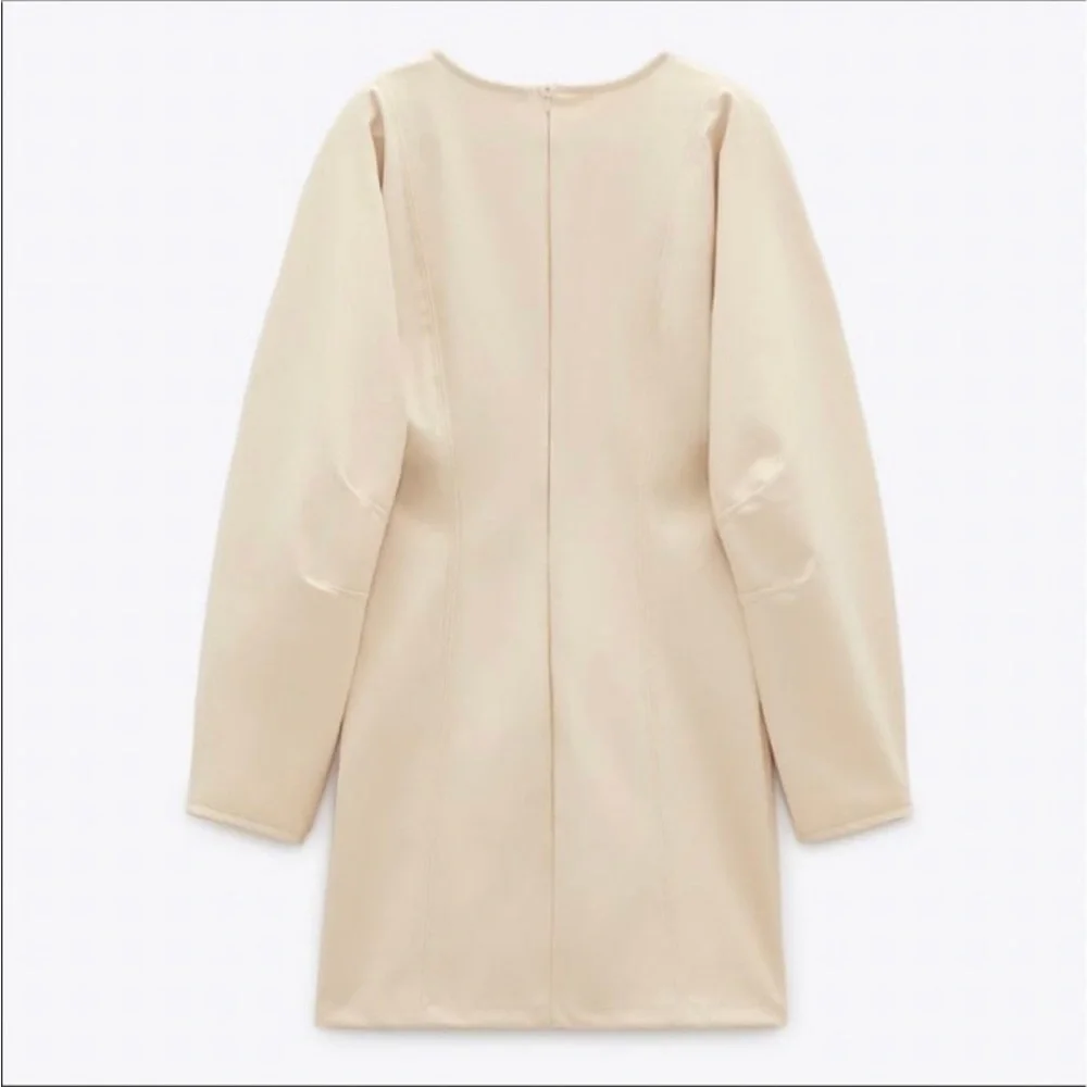 Zara Neoprene Effect Dress - Picture 8 of 11